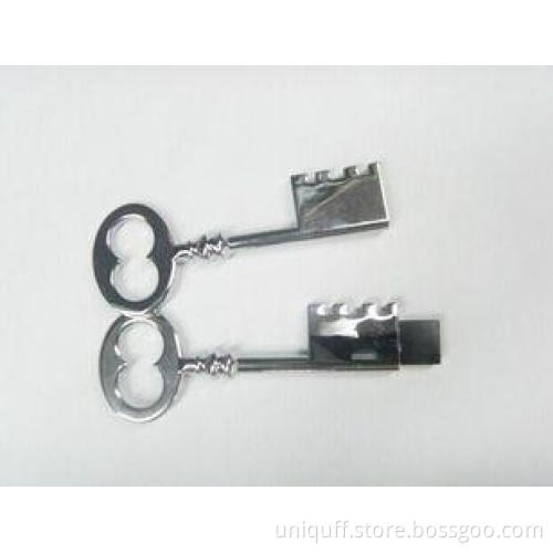 Company Gift Gold Metal Key USB Flash Drive , 128MB 256MB 5